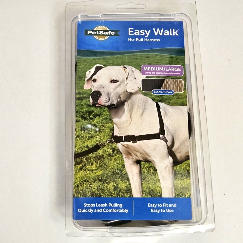 PET SAFE Easy Walk Dog Harness, Medium/Large